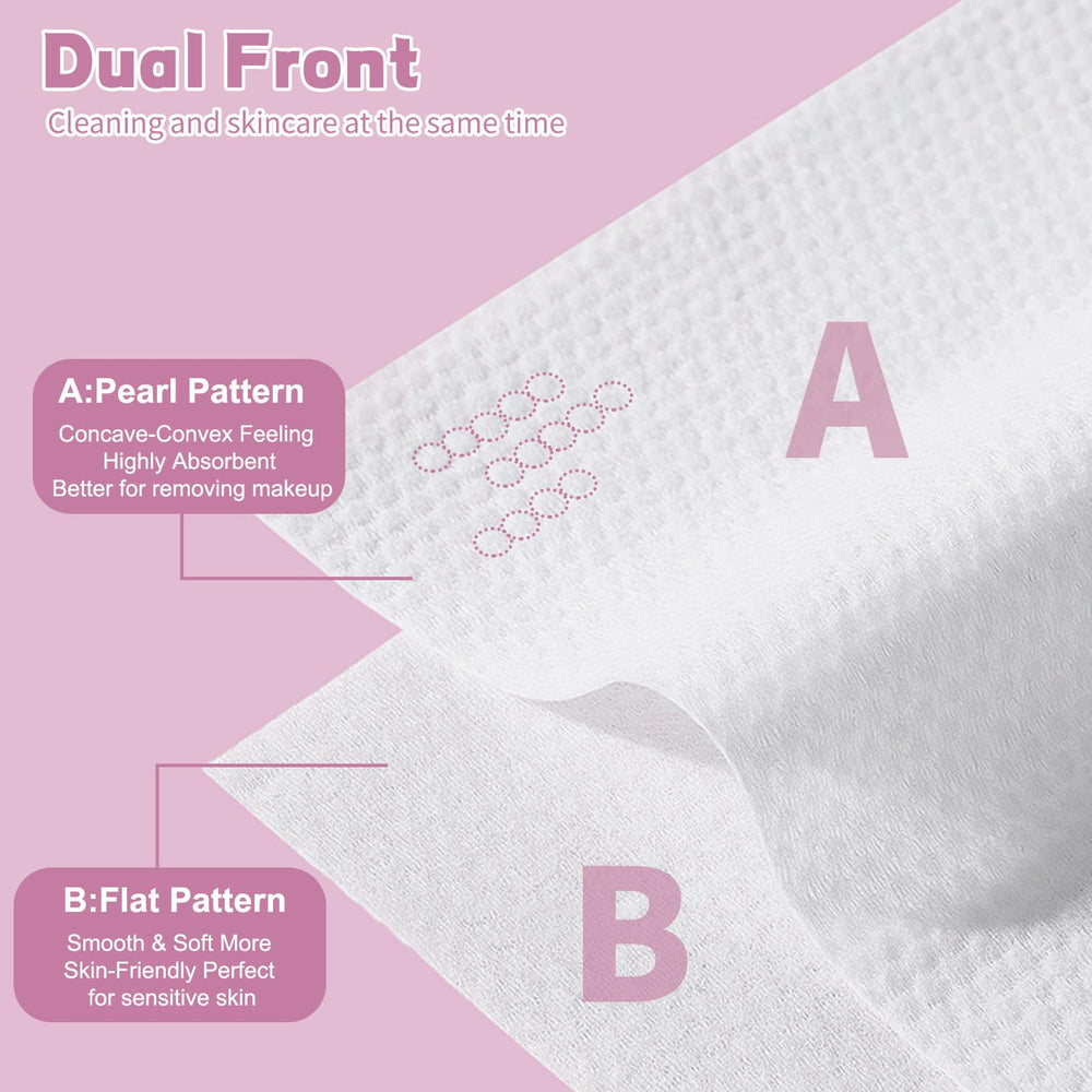 HSXFL wet-dry multiuse face towel demonstrates versatility for skincare and light cleaning.