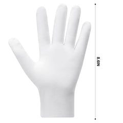 Htaexpu white cotton gloves for dry hands to seal in moisture.