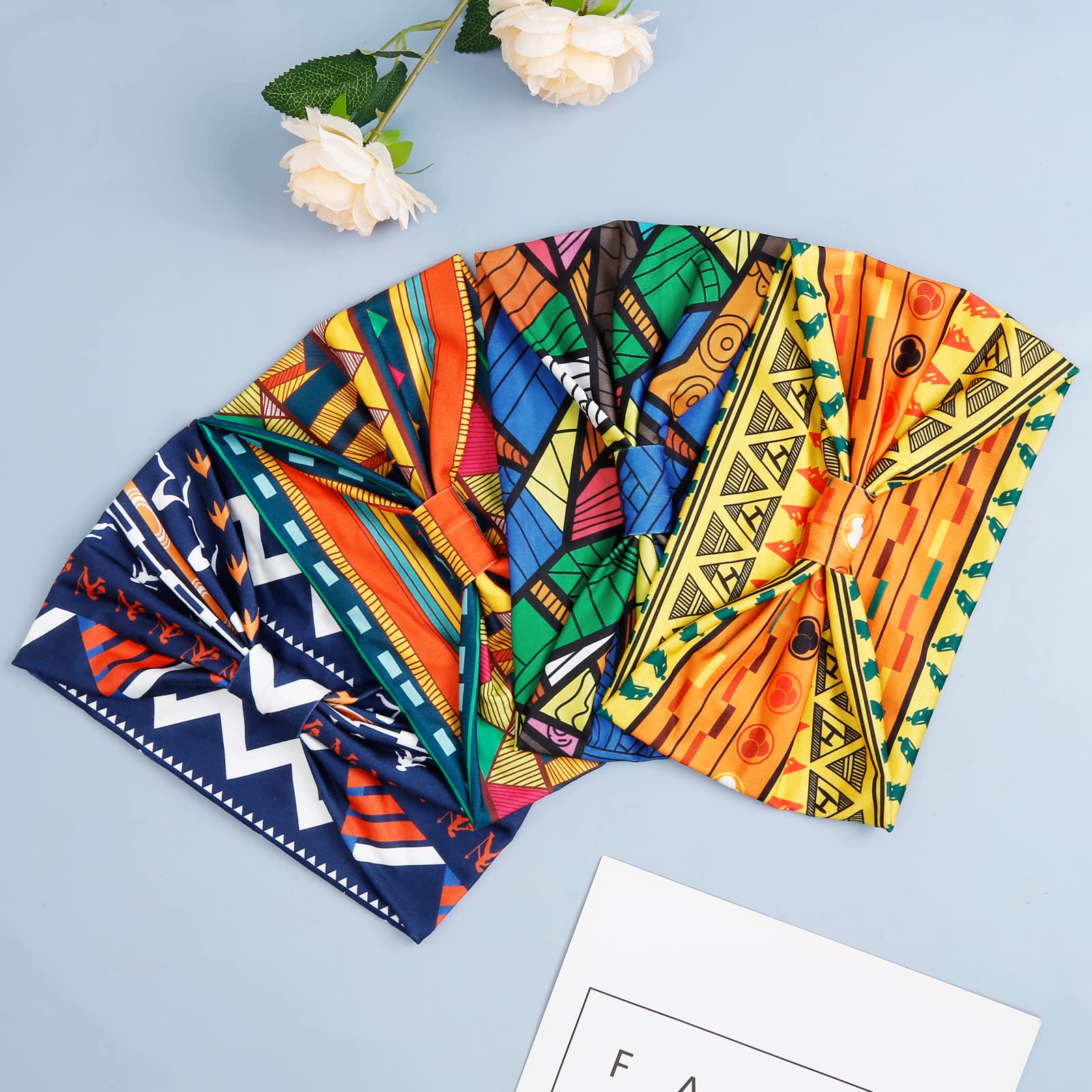Huachi bandana diseño étnico, accesorio versátil para looks casuales