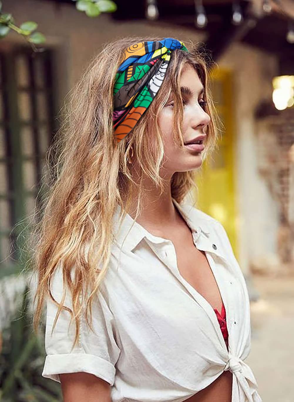 Huachi bandana elástica, ajuste universal sin presión