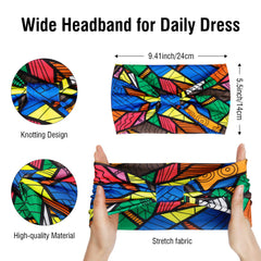Huachi bandana con nudo frontal, detalle bohemio para cualquier look