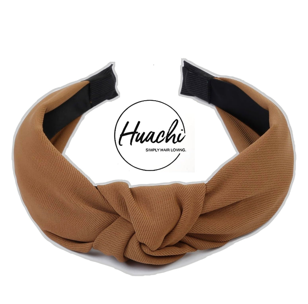 Huachi banda nudo guepardo marrón, ideal para atuendos nocturnos y modernos.