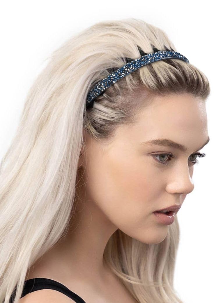 Diadema Huachi para bodas y fiestas, aporta brillo sutil al conjunto