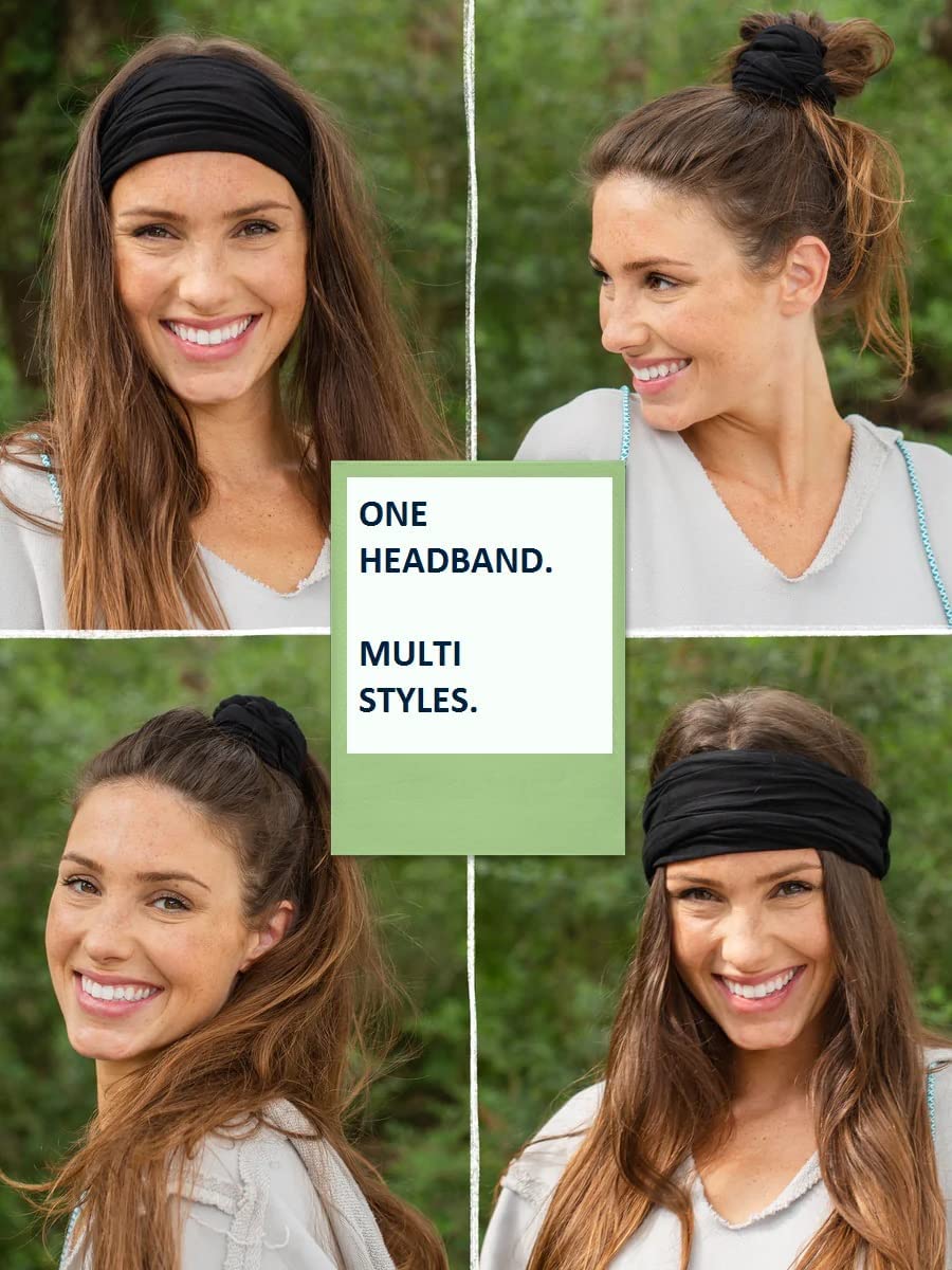 Diadema Huachi de doble capa, absorbente y cómoda para cada sesión de ejercicio.