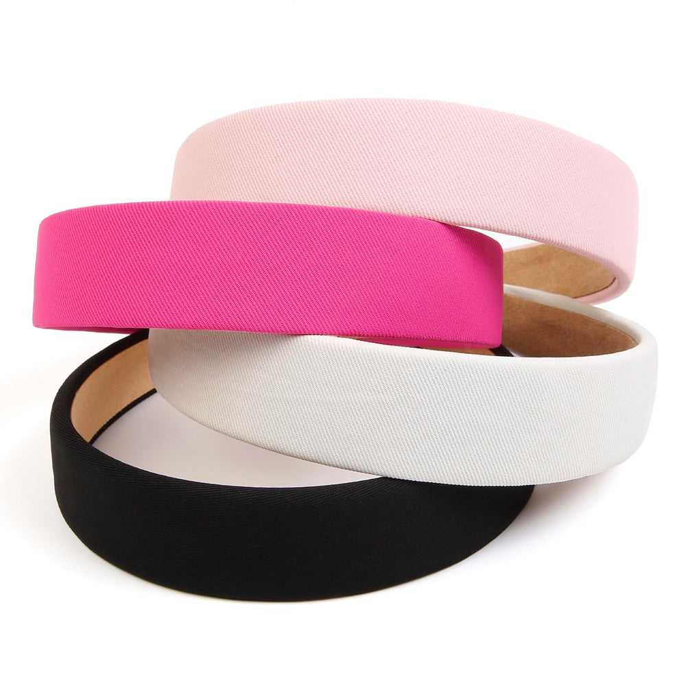 Diadema Huachi rosa claro para uso diario con estilo suave y cómodo