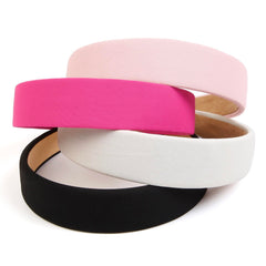 Diadema Huachi rosa claro para uso diario con estilo suave y cómodo