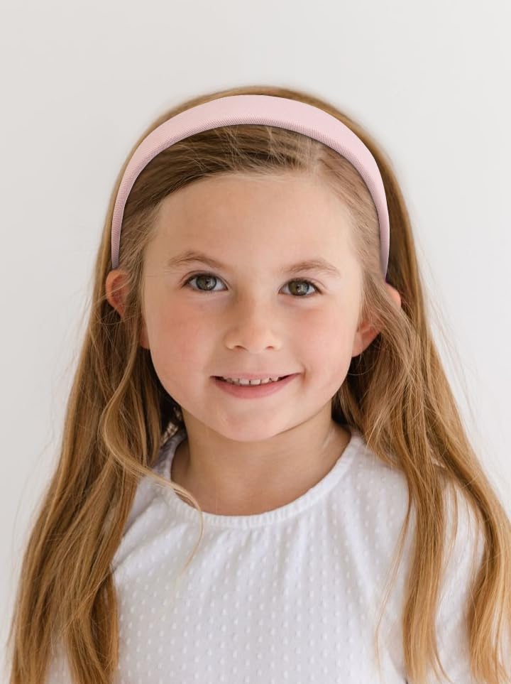 Diadema Huachi tejido ribbed negro, estilo clásico y sujeción estable
