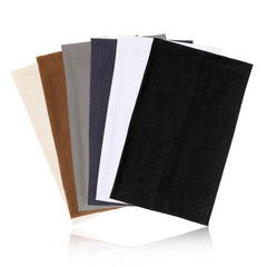 Huachi wide headband non-slip 6-inch keeps hair away from the face during workouts.