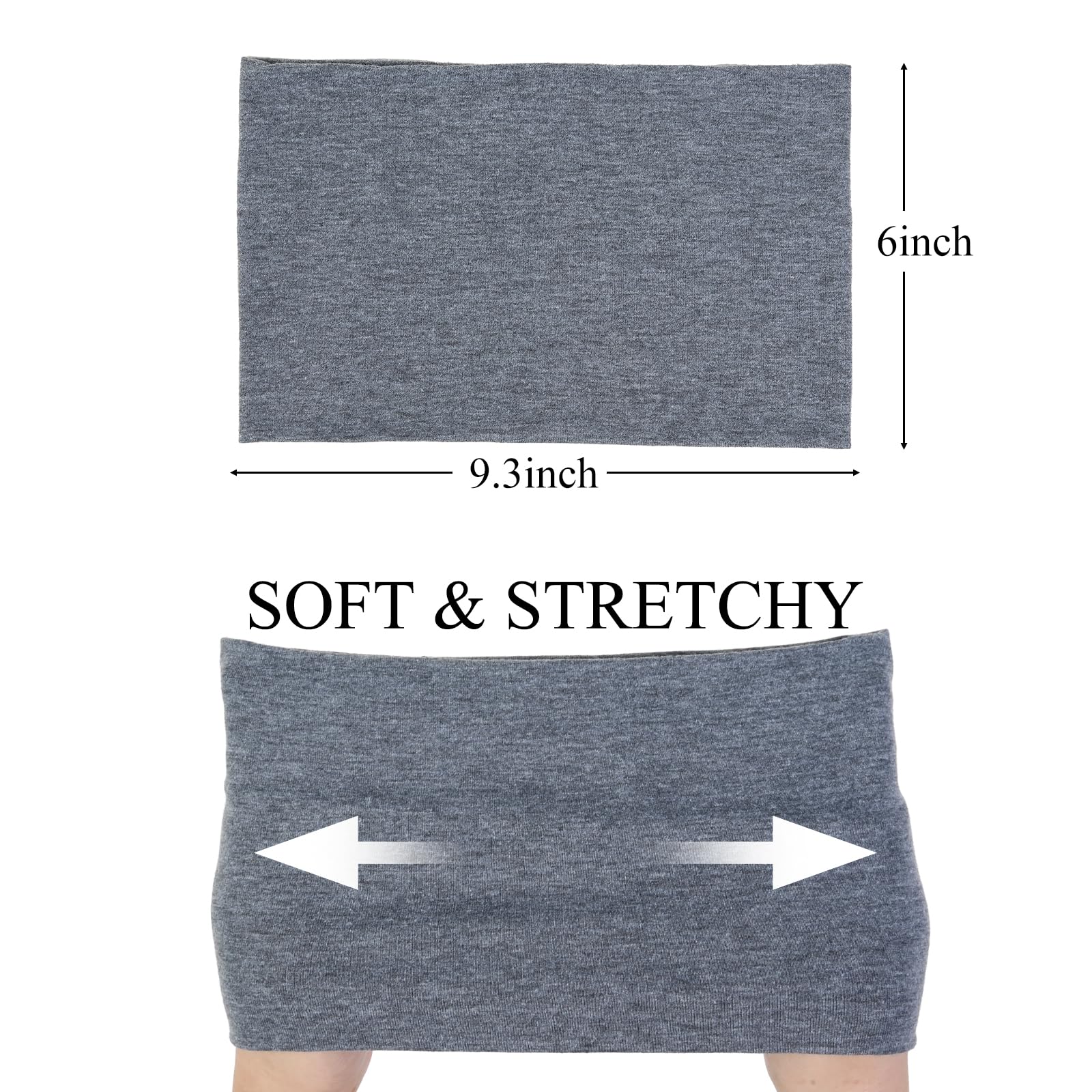 Huachi wide headband in beige suits casual workouts and errands