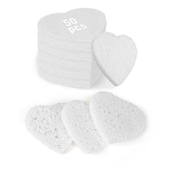 HUAXIN BIOTECHNOLOGY heart-shaped sponge for gentle cleansing and exfoliation.