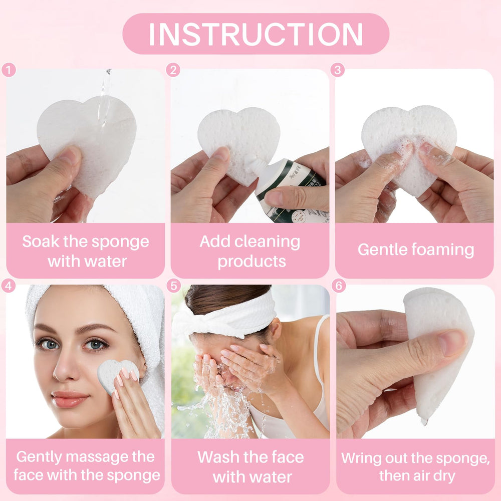 HUAXIN BIOTECHNOLOGY natural cellulose sponges are skin-friendly and safe for sensitive skin.