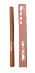 Huda Lip Contour Stain Soft Nude bottle for all-day, transfer-proof wear.
