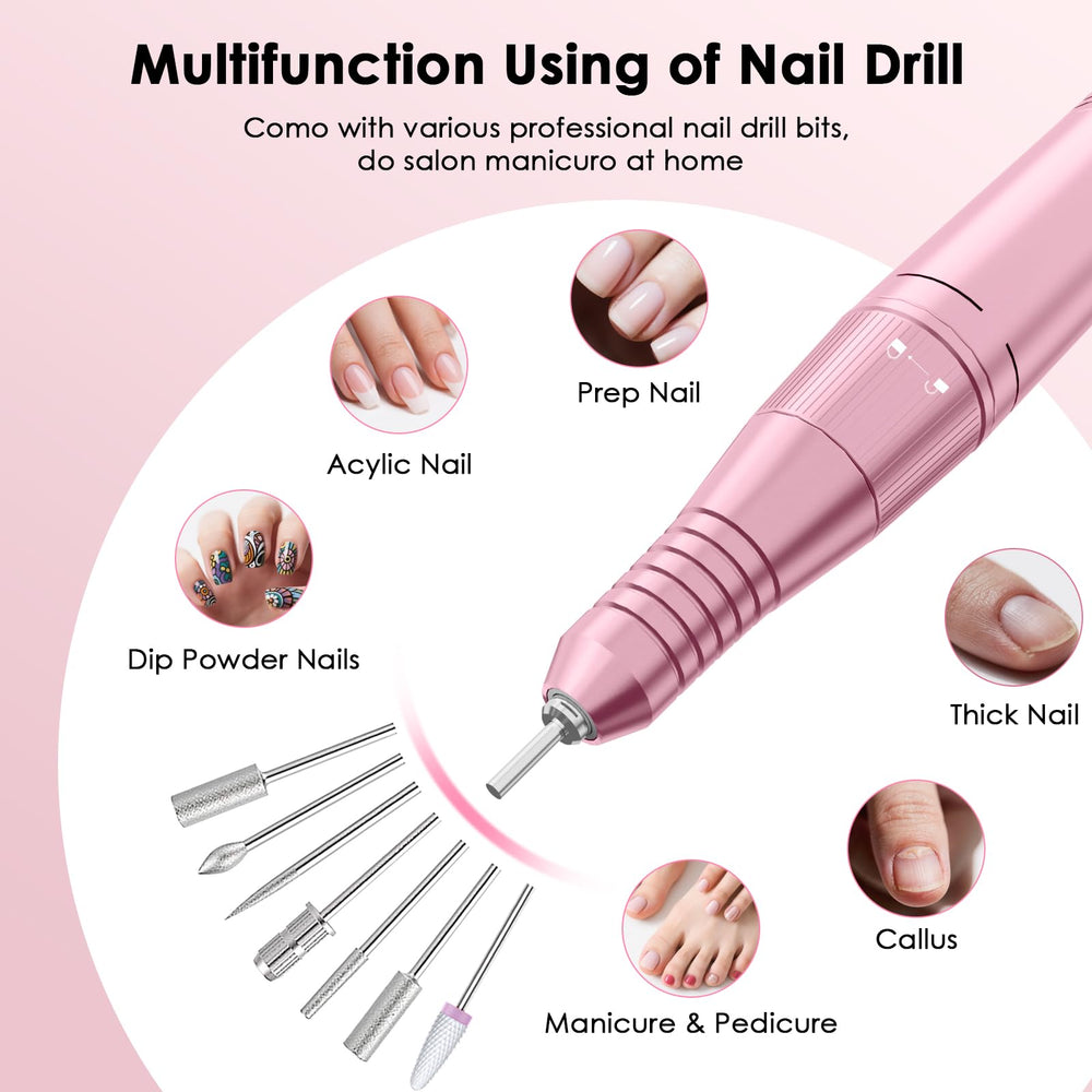 HUGMAPLE ergonomic nail drill design for comfortable sessions