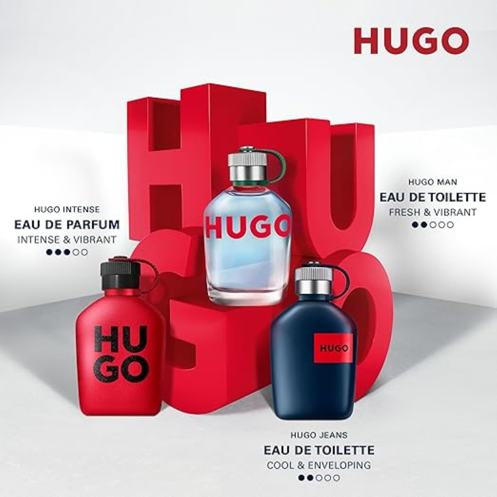 Hugo Boss Hugo Man EDT cap closeup, modern design meets aromatic profile.