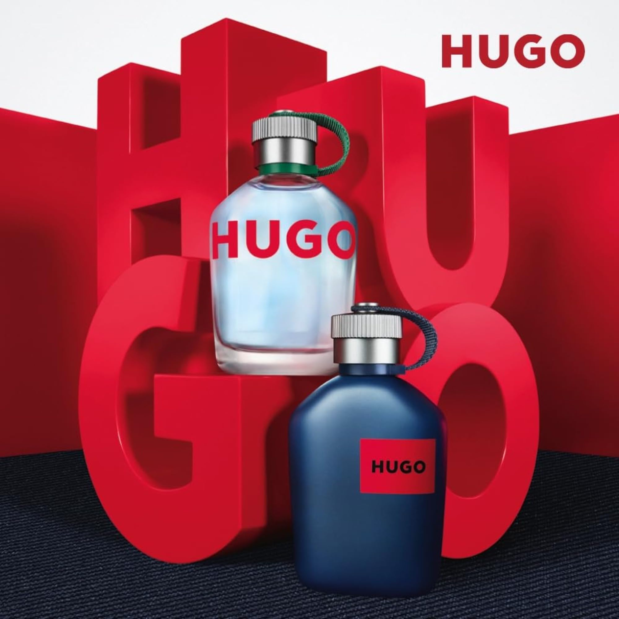 Hugo Boss Hugo Man EDT spray mist, quick fresh scent during the day.
