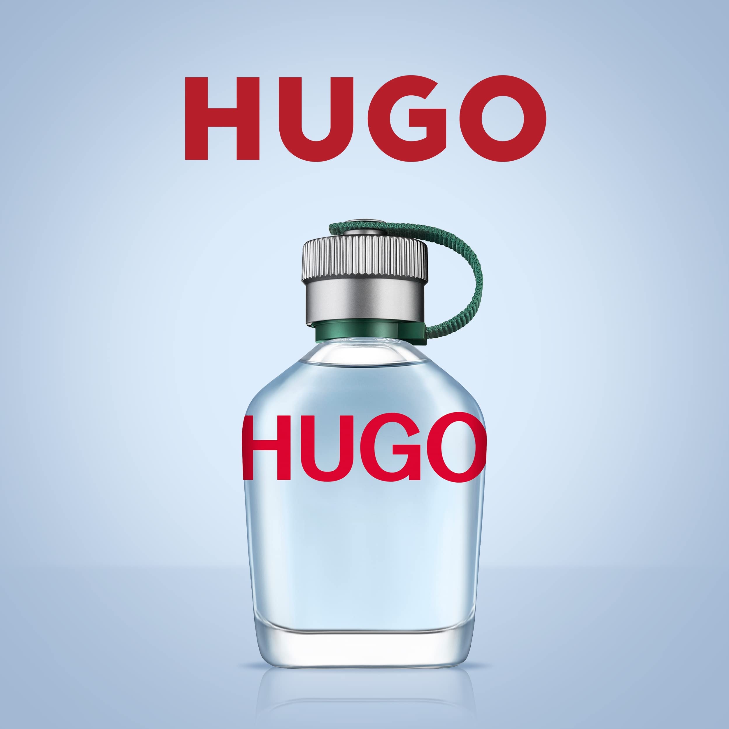 Hugo Man EDT spray bottle shown during daily grooming routine