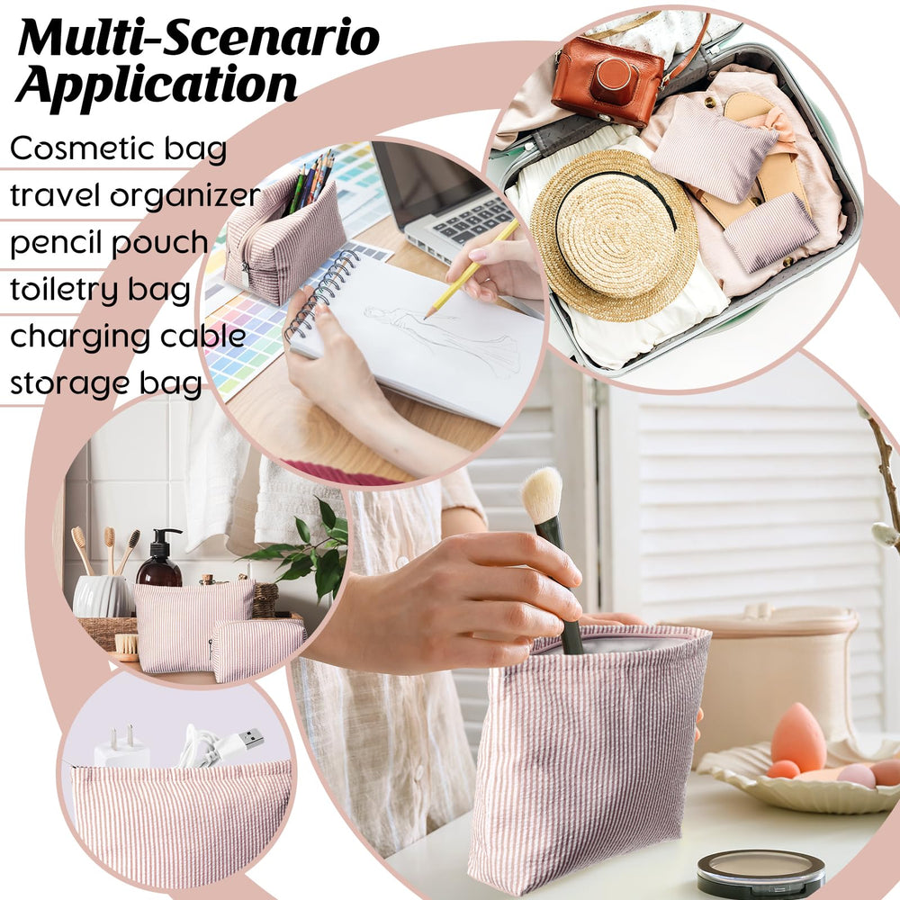Huhumy makeup brush storage pouch ready for on-the-go.