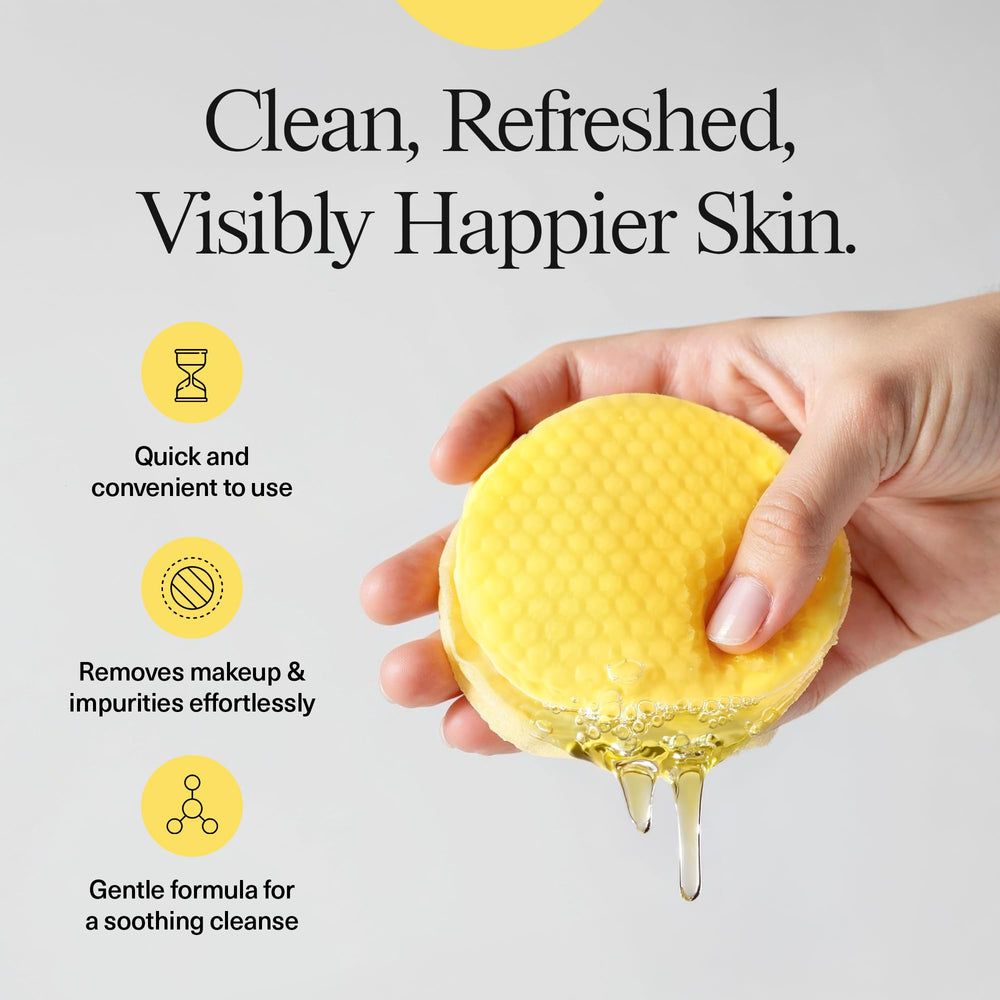 The smooth, soothing side of Humanroots pads ready for calming post-exfoliation care