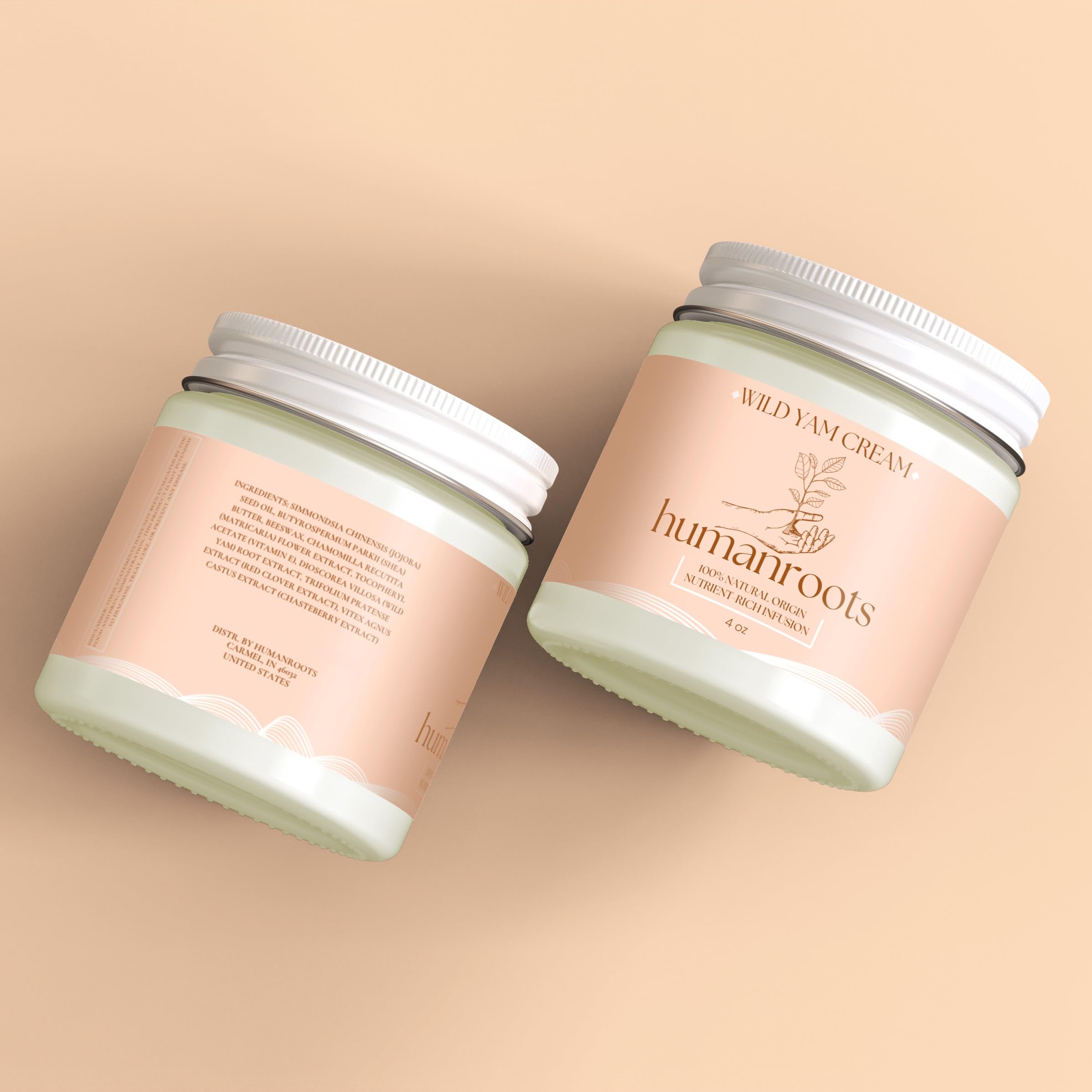 Unscented herb-infused cream ideal for sensitive skin use
