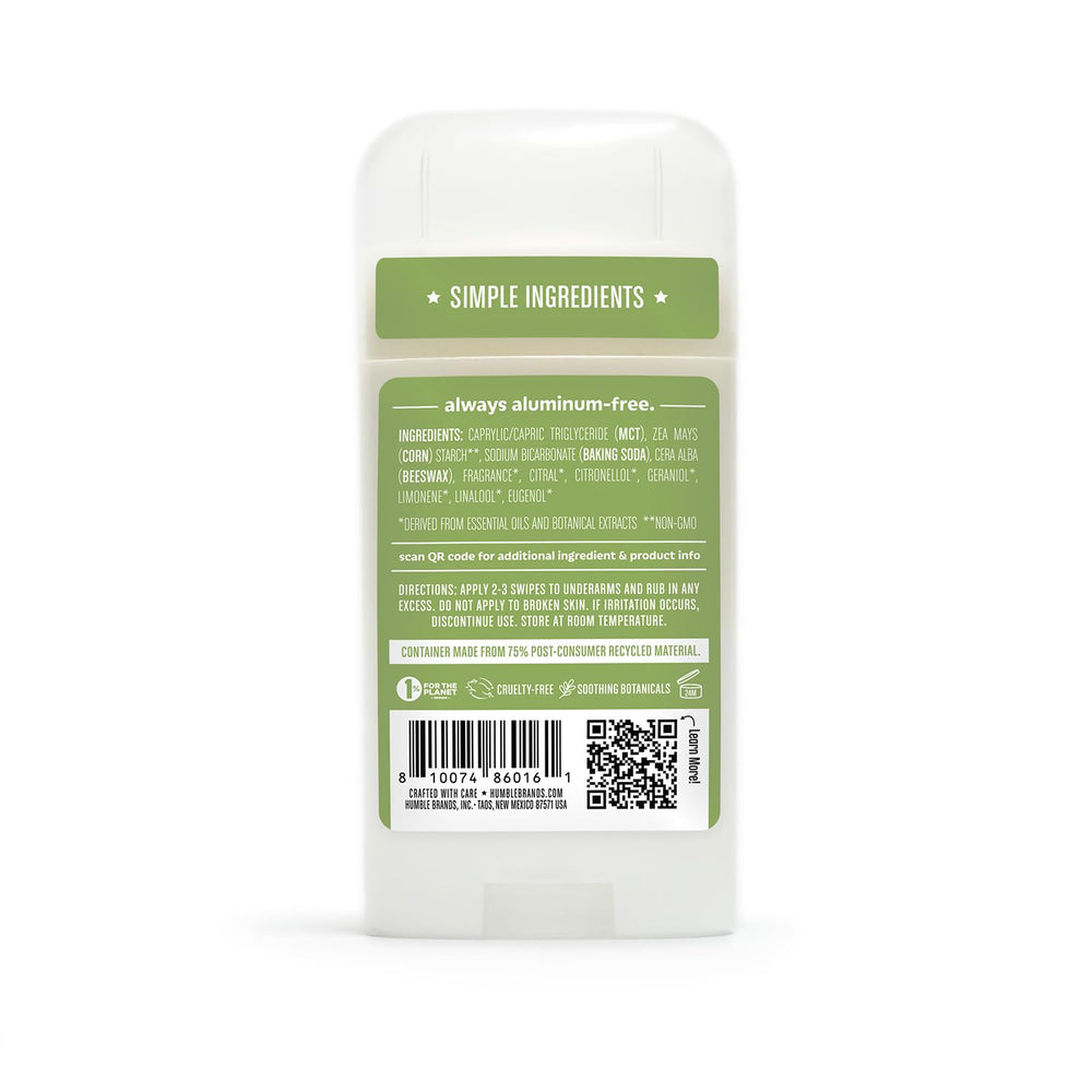 Humble Baking soda and corn starch blend supports comfortable moisture control