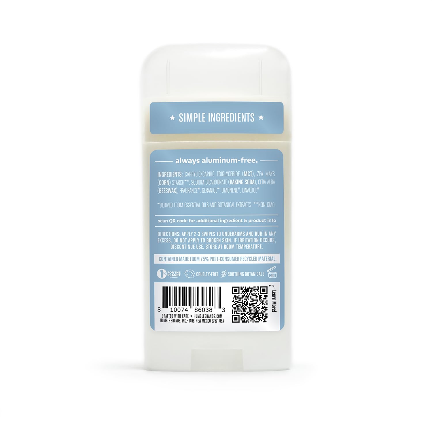 Humble Beeswax texture close-up shows stable, easy-to-use solid formula