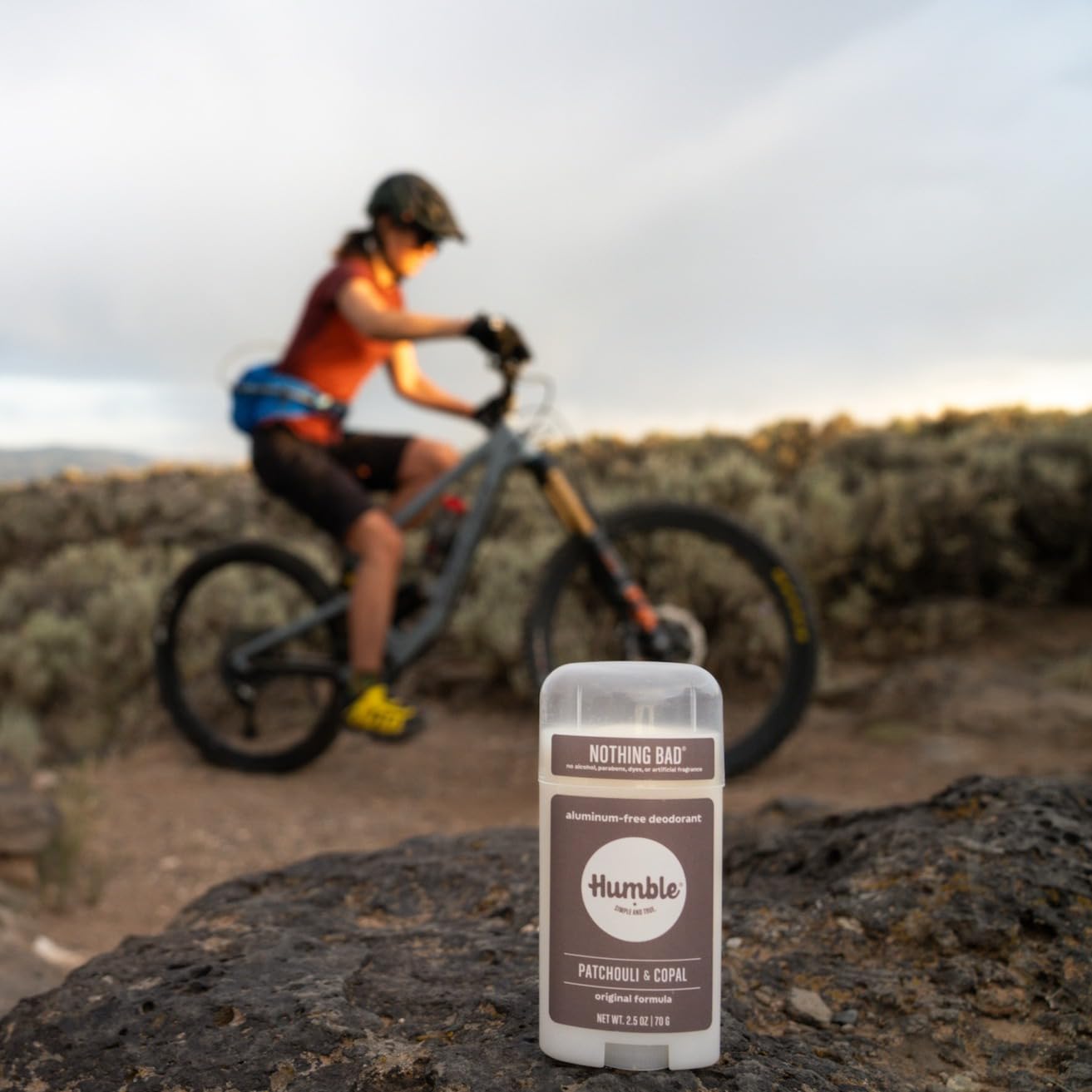 Humble Brands aluminum-free deodorant ingredients list emphasizes natural components.