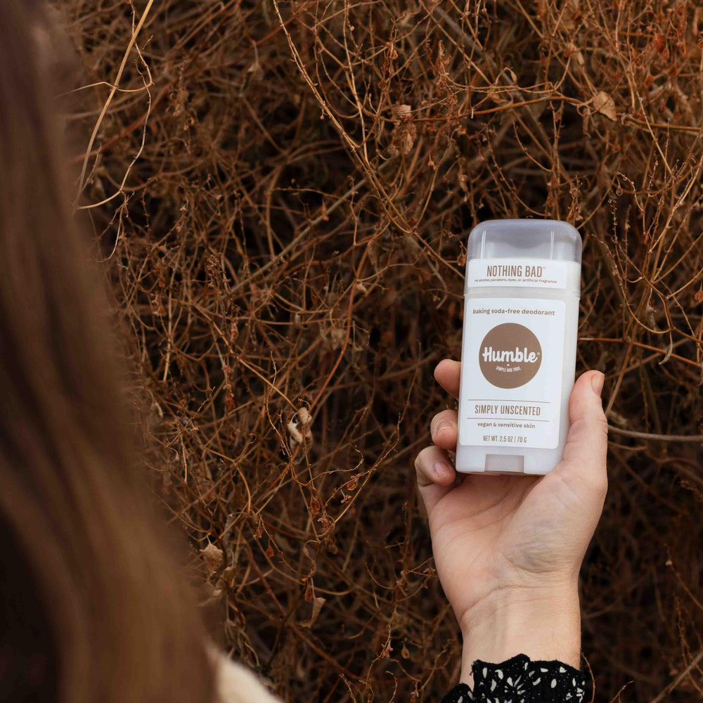 Humble Brands deodorant ingredients include MCT oil for a silky feel
