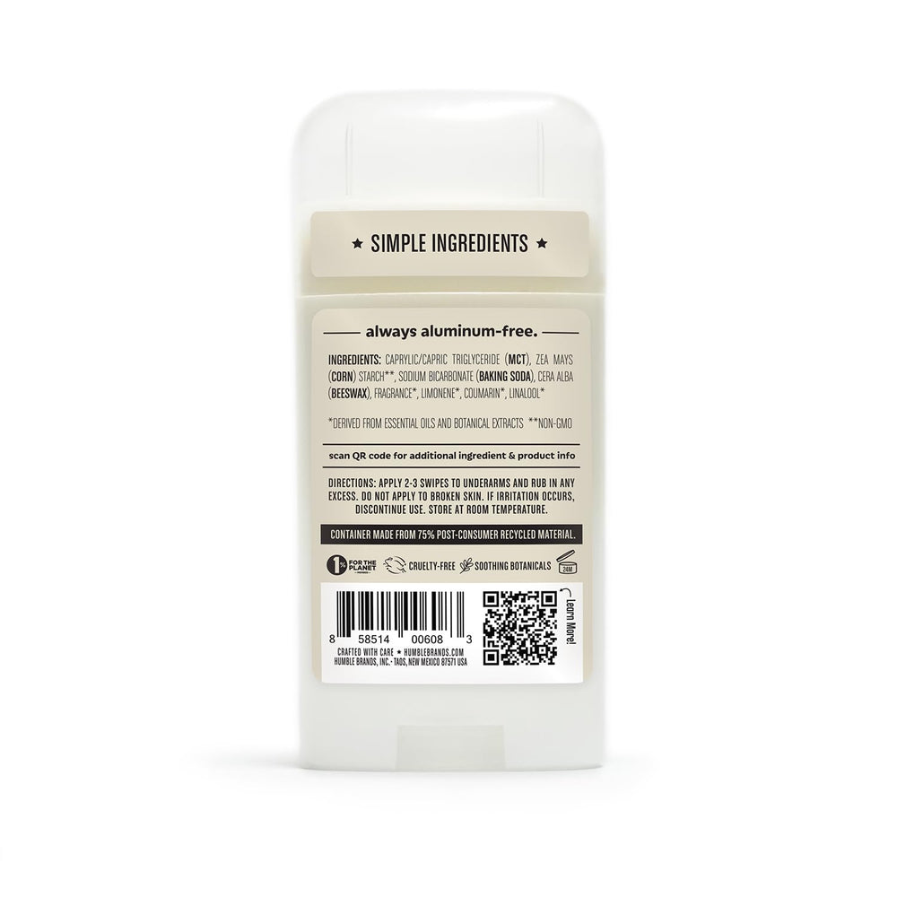 Envase de Humble Brands para desodorante Fórmula Original.