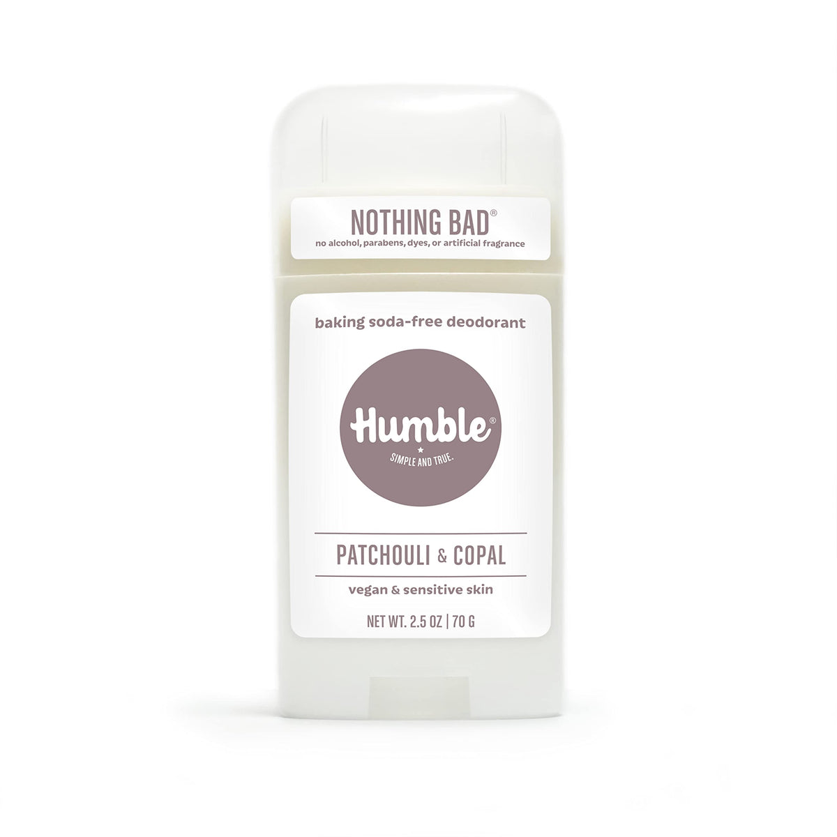 Desodorante Humble Brands sin aluminio: ingredientes clave para controlar el olor.
