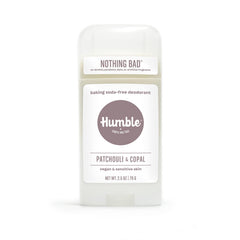 Desodorante Humble Brands sin aluminio: ingredientes clave para controlar el olor.