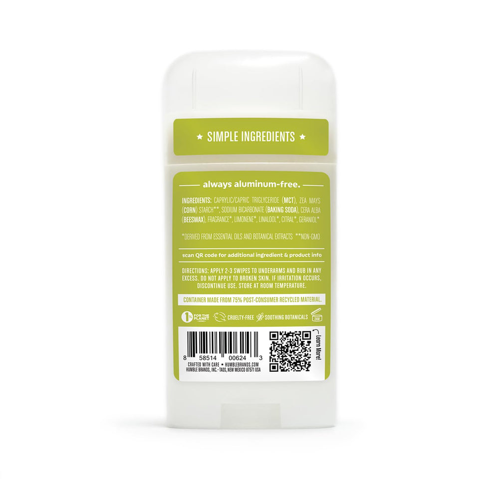 HUMBLE BRANDS natural oils and botanical extracts in formula