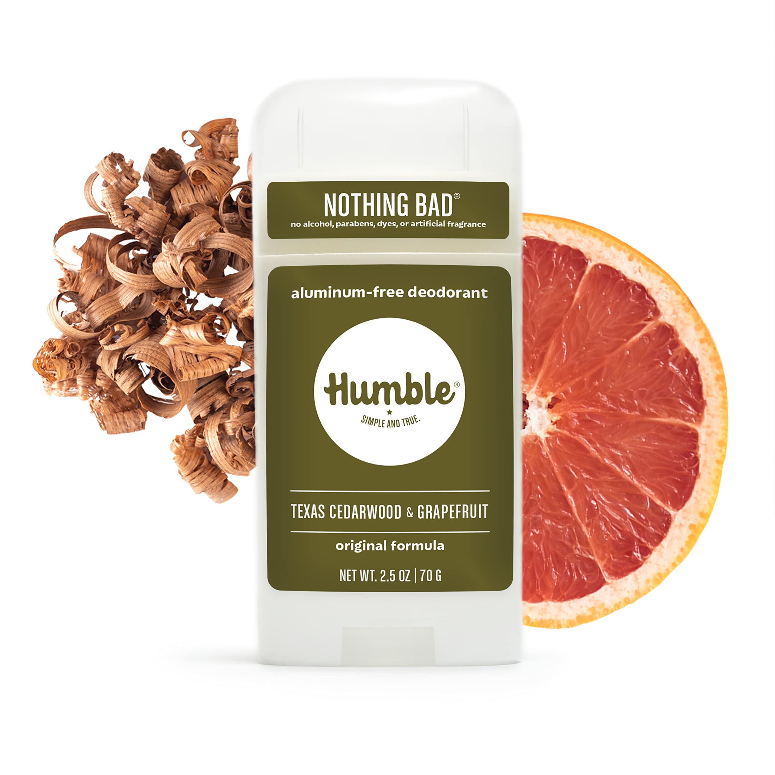 Notas de cedro de Texas y pomelo aportan aroma amaderado y cítrico.