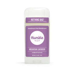 Humble Brands Original Deodorant packaging showing aluminum-free formula for daily freshness