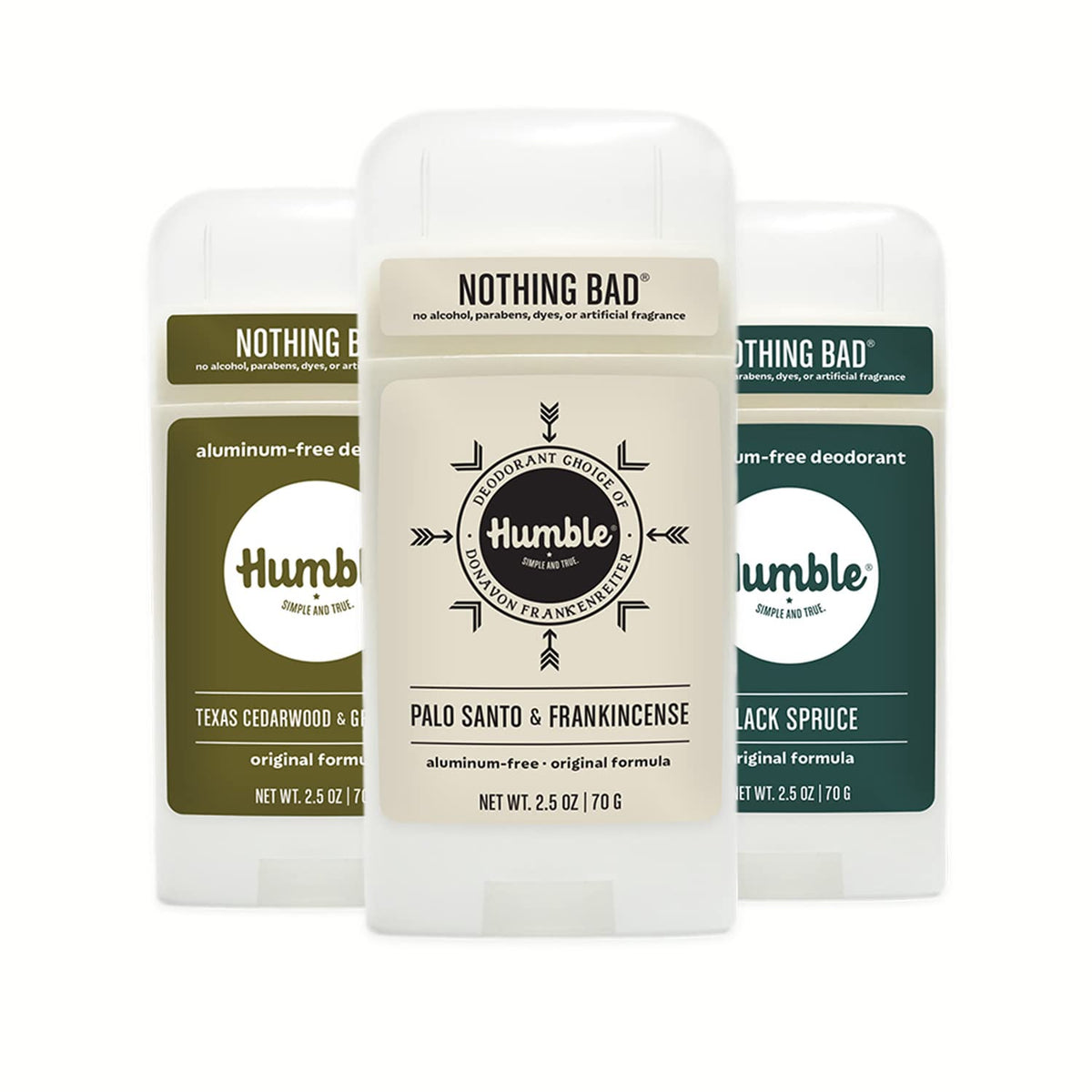 Humble Brands Original Formula packaging with aluminum-free design for everyday freshness