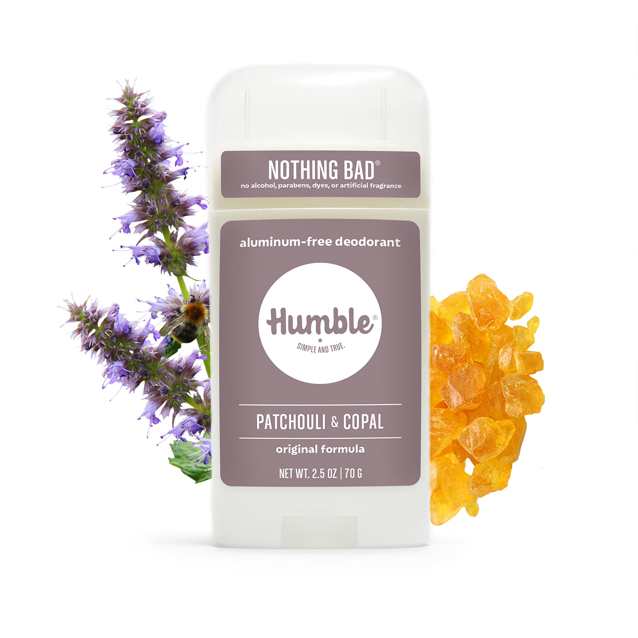 Humble Brands packaging close-up highlighting sustainable materials.