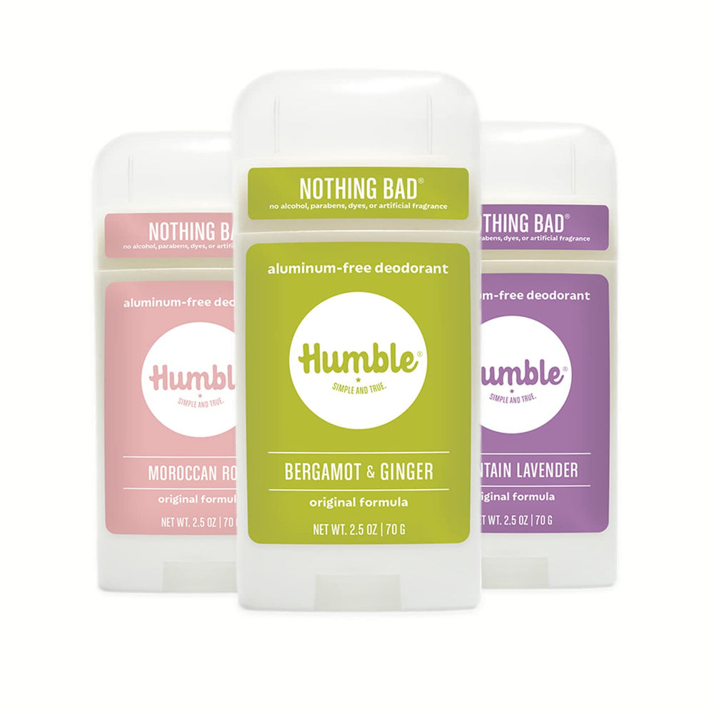 HUMBLE BRANDS subtle-citrus deodorant stick for daily odor control