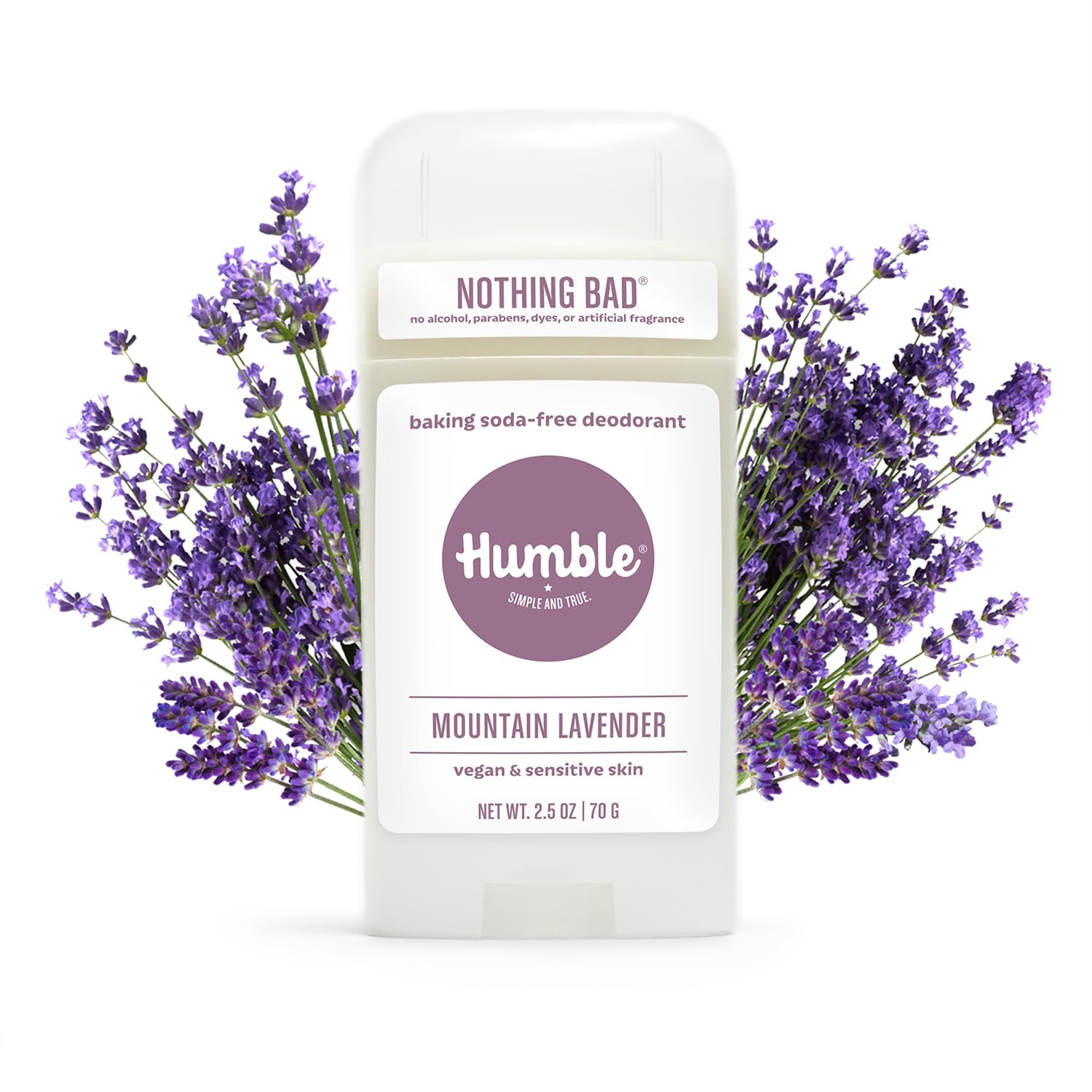 Ideal para piel sensible, Humble Brands en uso diario.