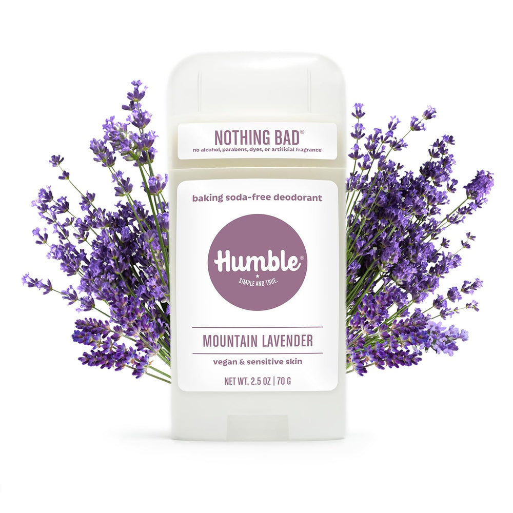Ideal para piel sensible, Humble Brands en uso diario.