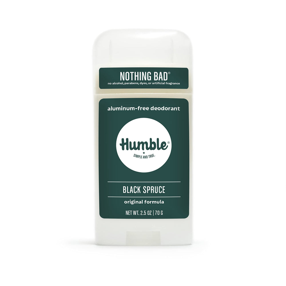 Desodorante Humble Fórmula Original sin aluminio, envase compacto para uso diario y control de olores.