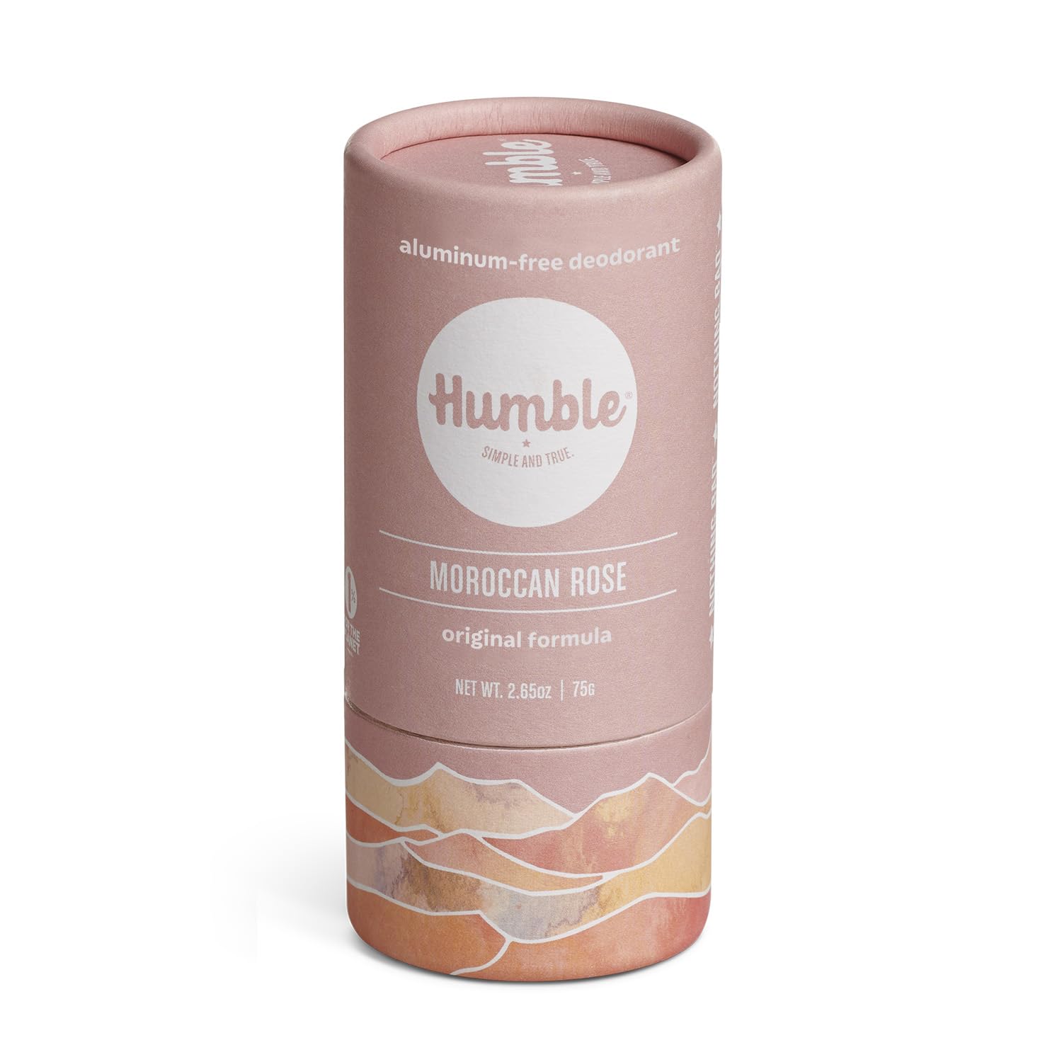 Desodorante Humble Original con envase de cartón, práctico y sostenible.