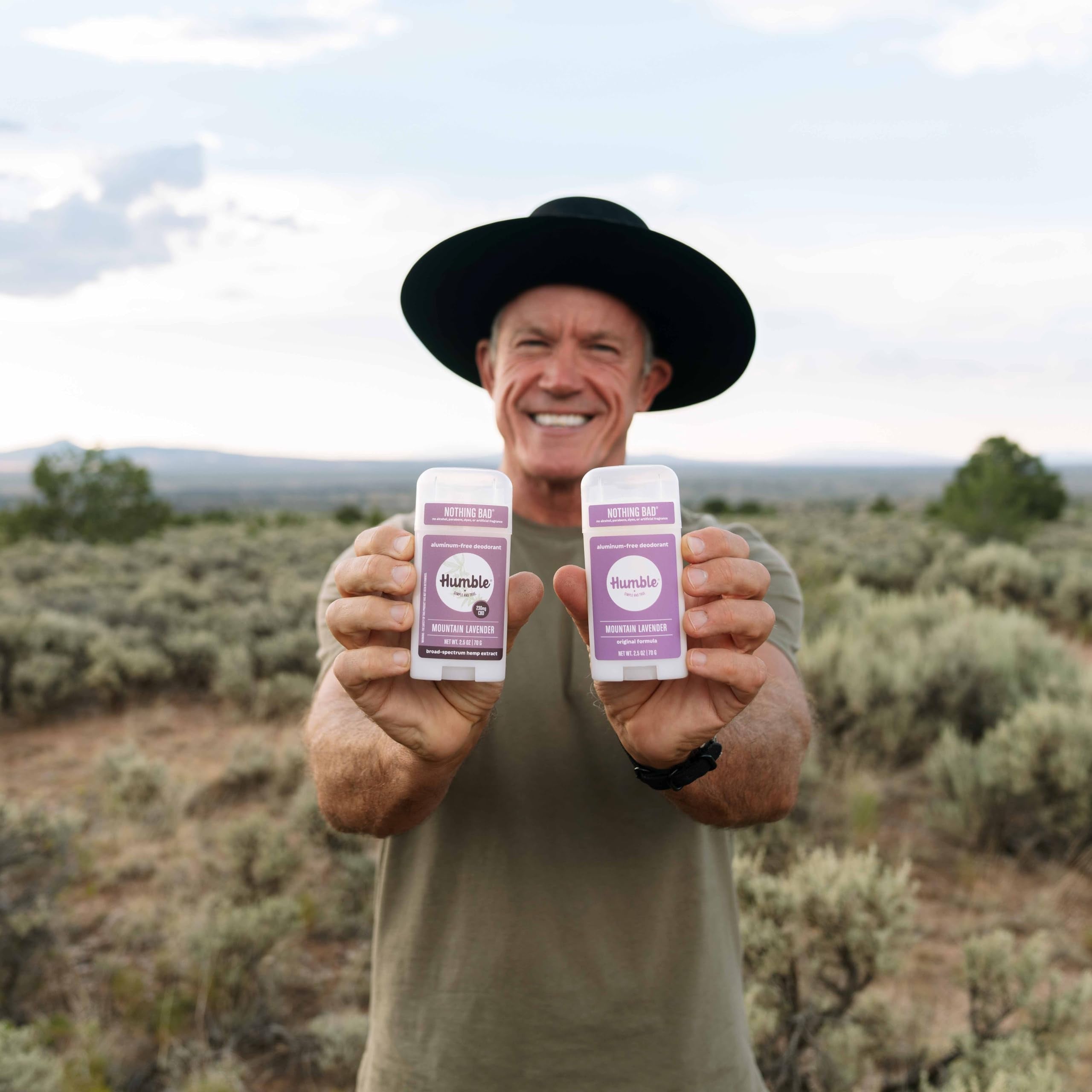 Mountain Lavender scent from HUMBLE Brand with fresh, herbaceous notes