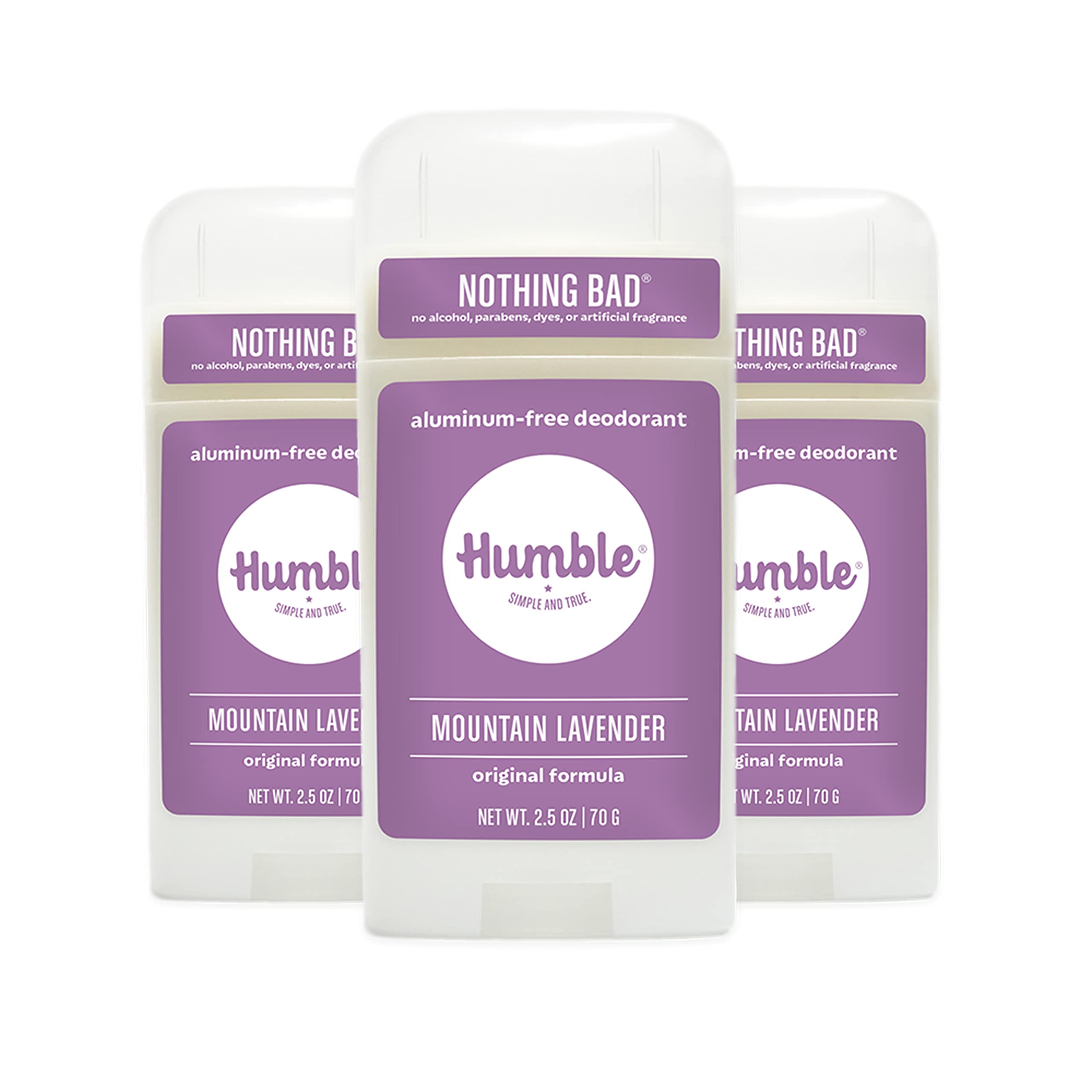 HUMBLE Original Formula deodorant stick for daily odor control