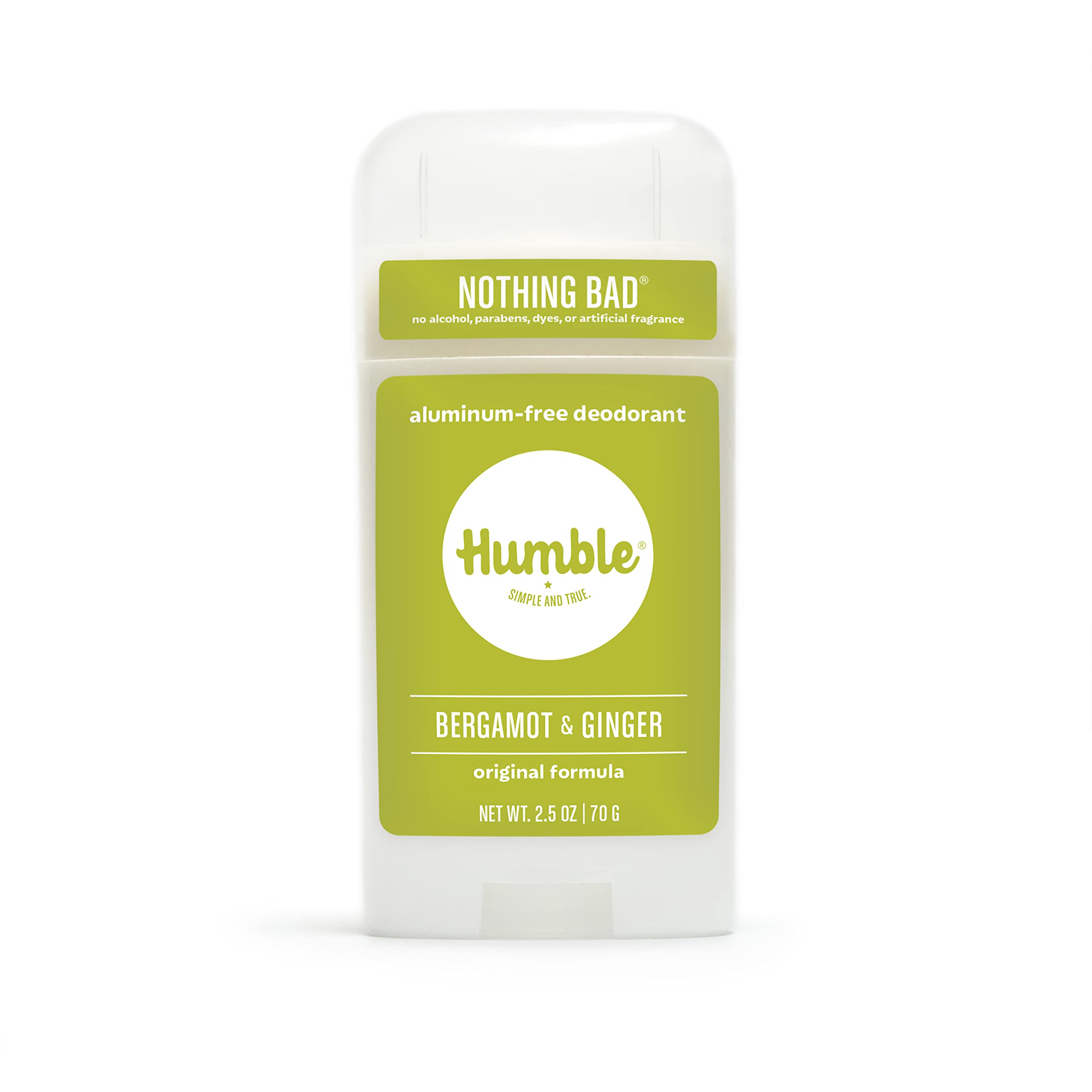 Humble Desodorante Original sin aluminio: control de olor diario.