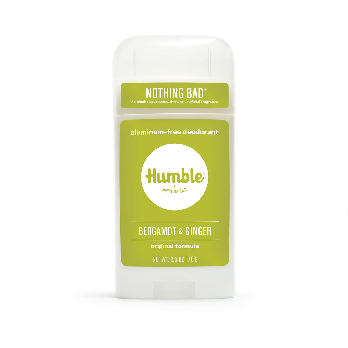 Humble Desodorante Original sin aluminio: control de olor diario.