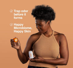 Desodorante Hume sin aluminio centrado en microbioma para piel tranquila