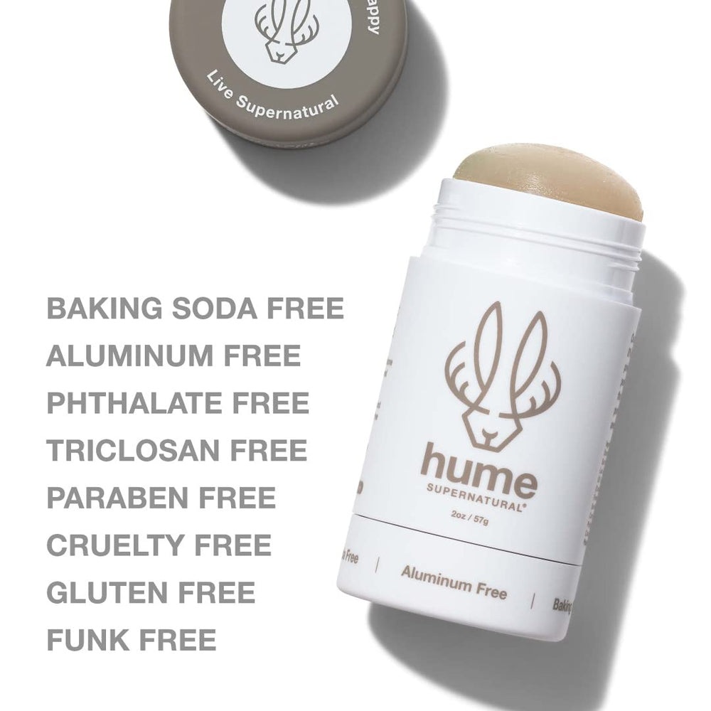 HUME SUPERNATURAL plant-based formula suitable for sensitive skin