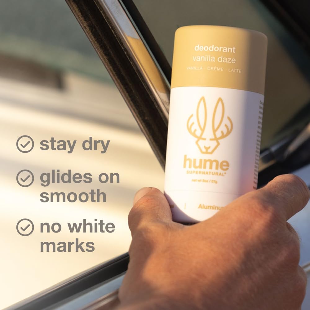Hume Vanilla Daze scent notes include vanilla, creme, latte with sandalwood.