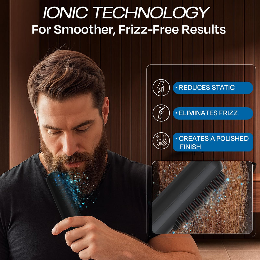 HUMMINGBIRD MK18 anti-scald bristle system protects skin during styling.