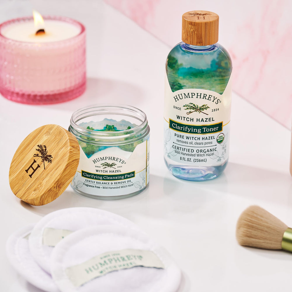 Humphreys fragrance-free formula indicating pure, gentle skincare.