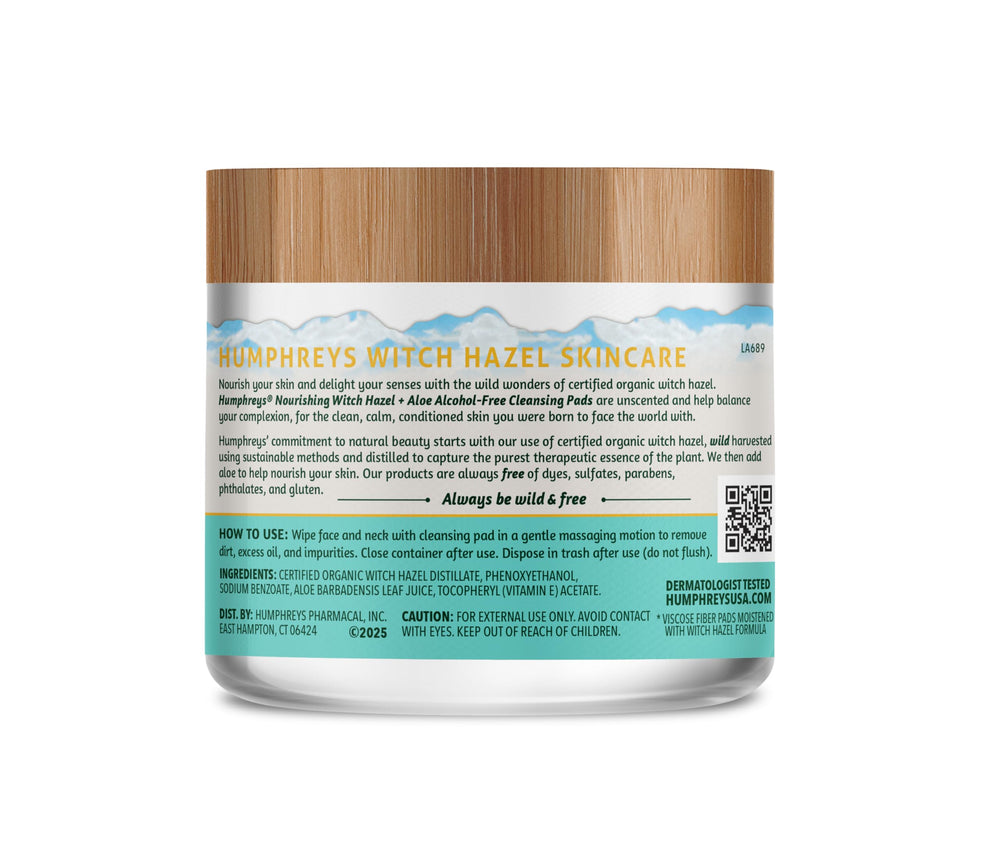 Humphreys hamamelis aloe sin alcohol para piel equilibrada y refrescante.